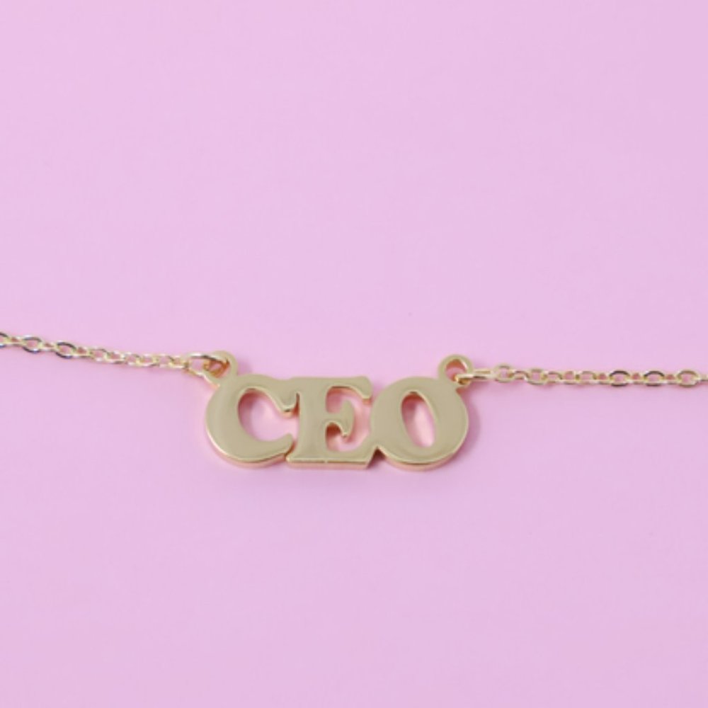 CEO necklace